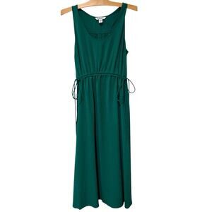 Athleta | Midi Dress Echo Green Sleeveless Athletic- Medium